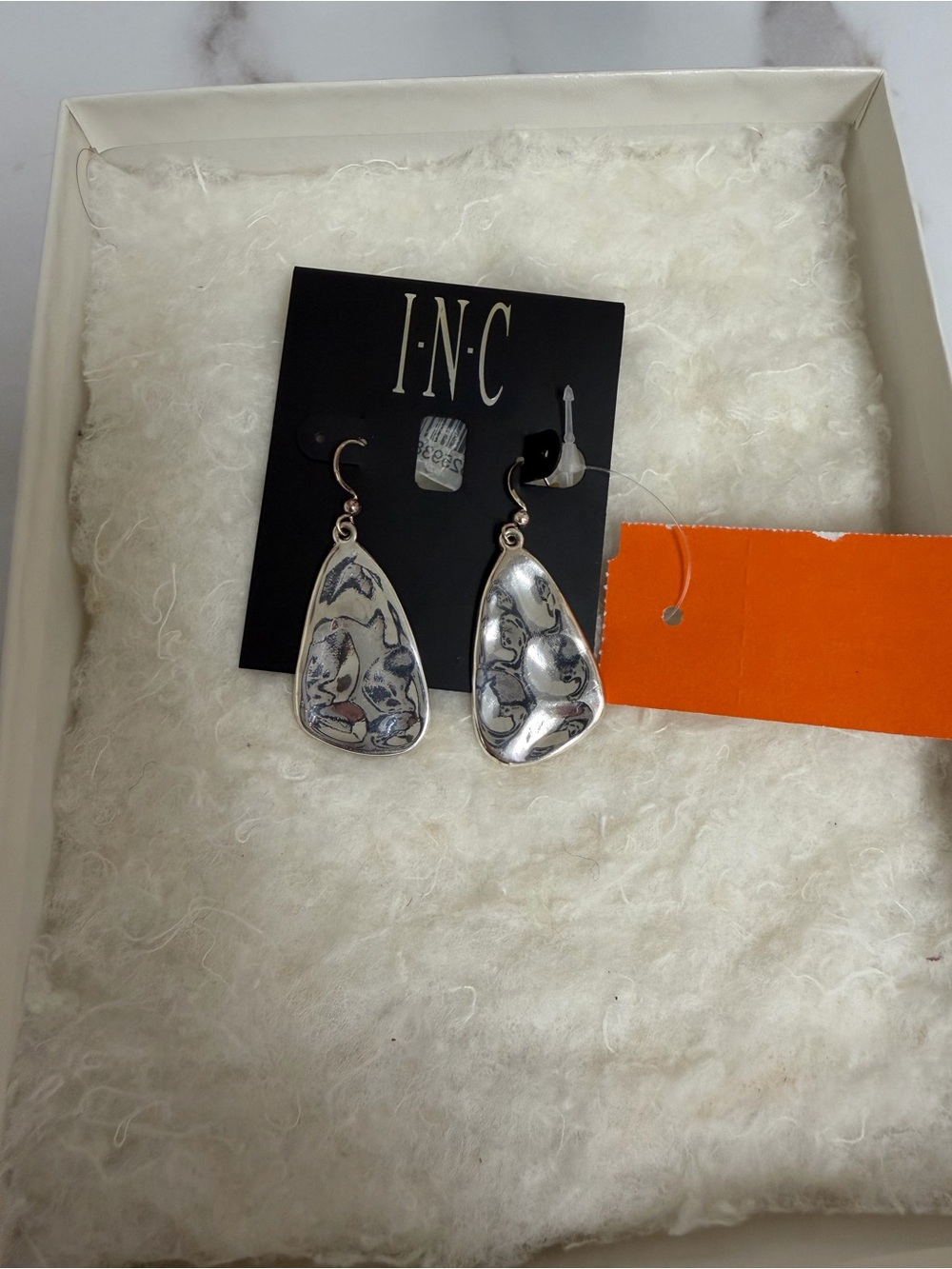 INC International Concepts Silver Drop earrings N/A